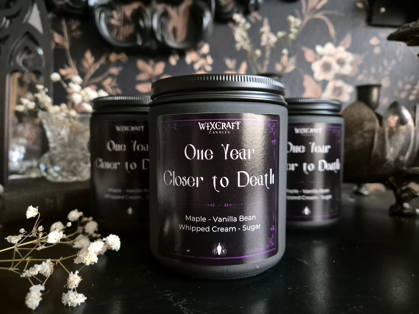 One Year Closer To Death Candle