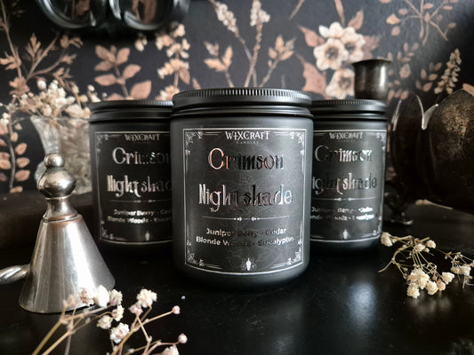 Crimson Nightshade Candle