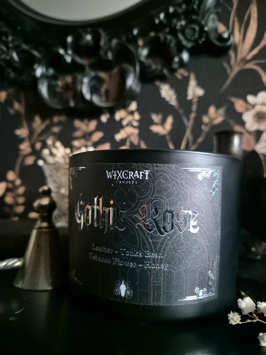 Gothic Rose Candle